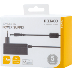 strmadapter 3V-12V DC, MAX 3A