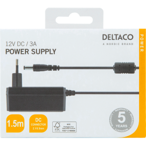 strmadapter 3V-12V DC, MAX 3A