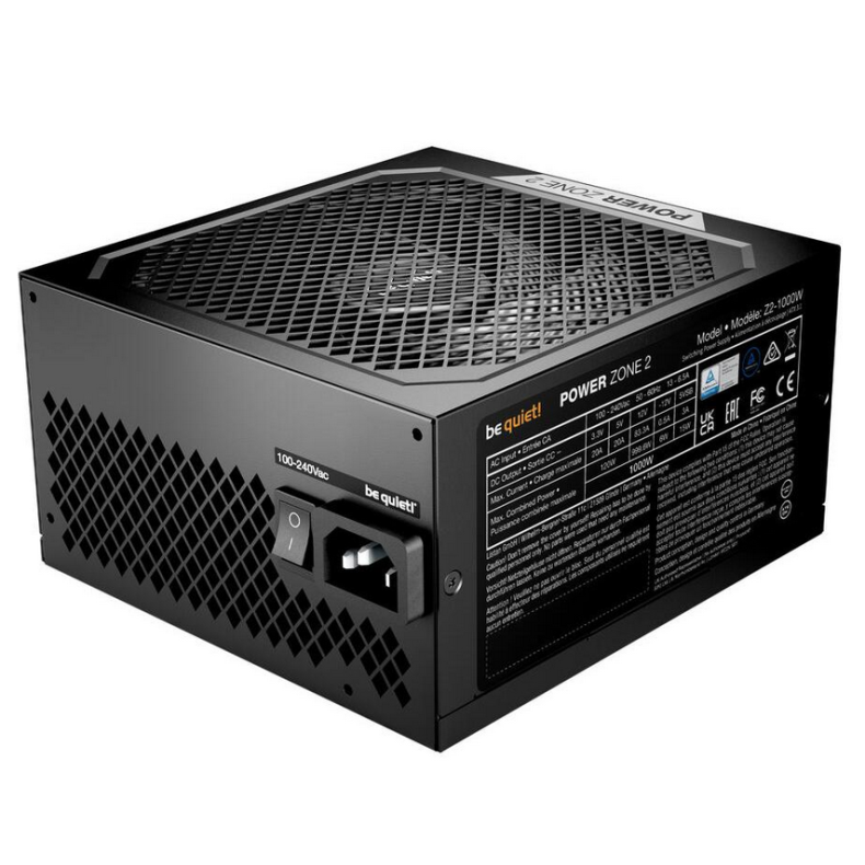 1000W Be Quiet! Power Zone 2 80+ Plat