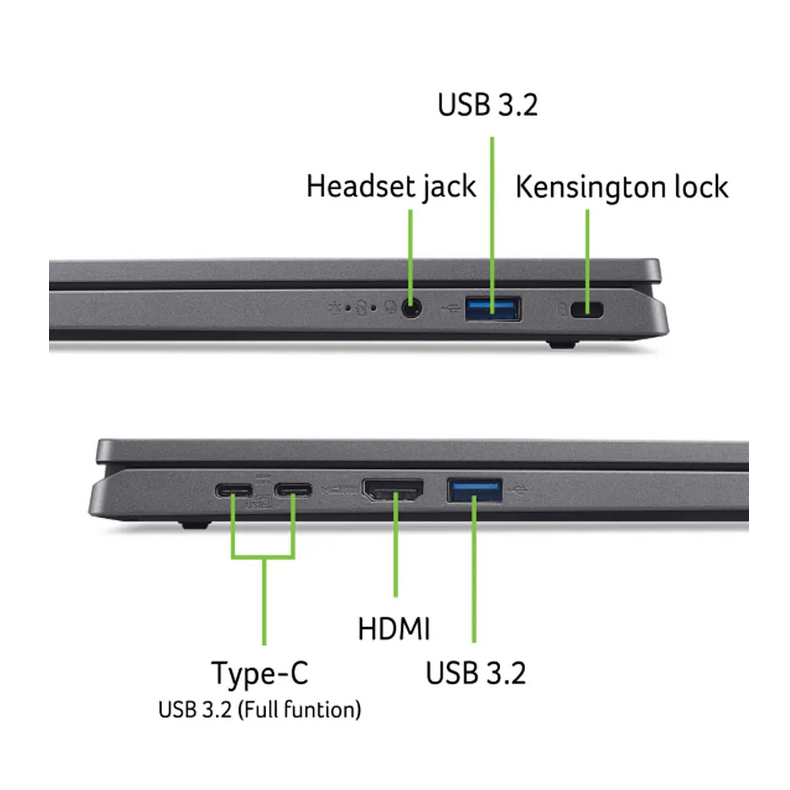 17.3 Acer Cel. N150 IPS 8GB 128GB Win11H