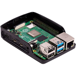 Kabinet til Raspberry Pi 4 mrke gr