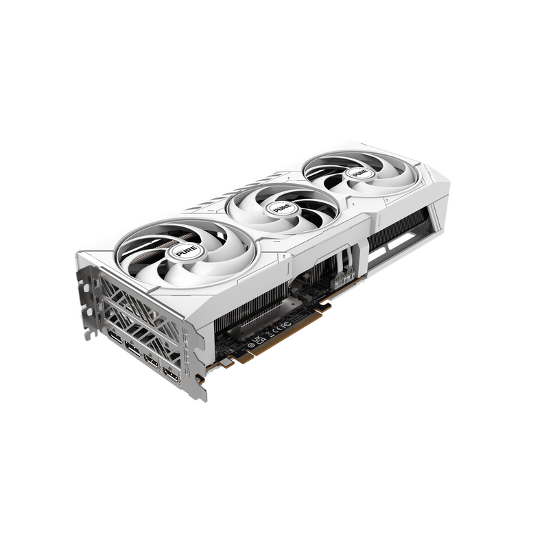 Radeon RX9070XT Gaming Pure 16GB OC Hvid