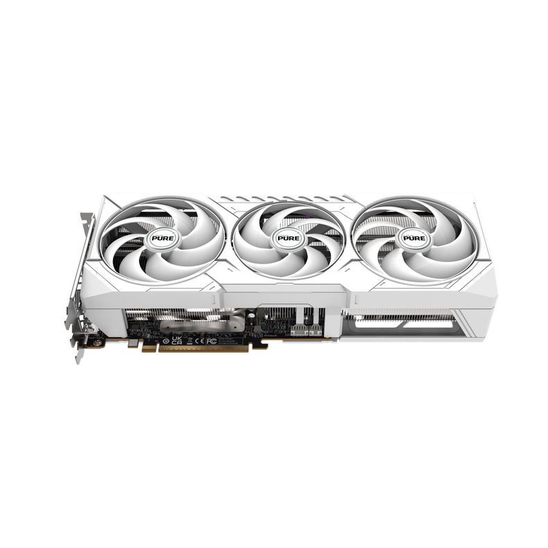 Radeon RX9070XT Gaming Pure 16GB OC Hvid