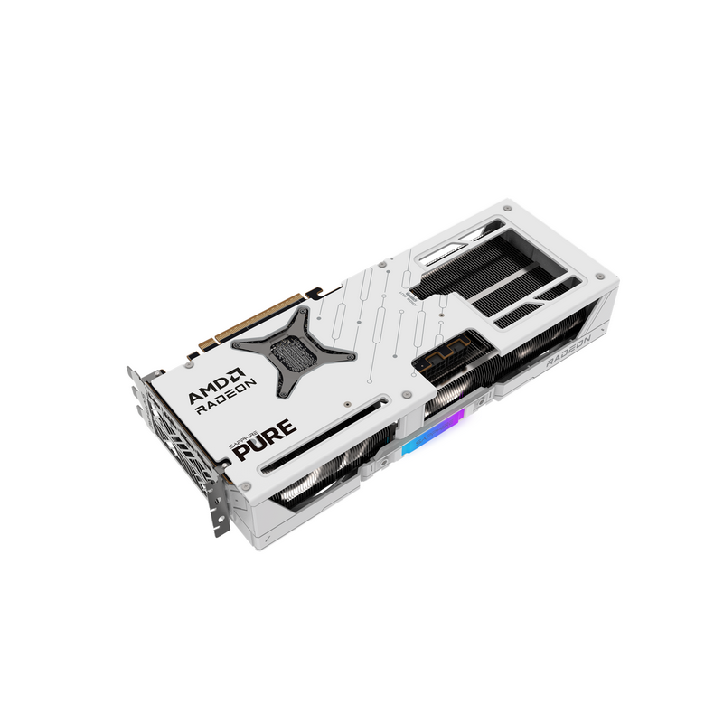 Radeon RX9070XT Gaming Pure 16GB OC Hvid