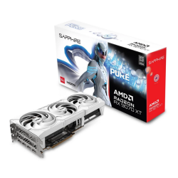 Radeon RX9070XT Gaming Pure 16GB OC Hvid