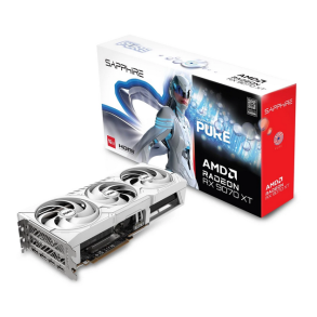 Radeon RX9070XT Gaming Pure 16GB OC Hvid