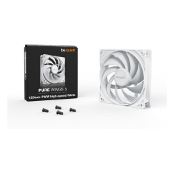 120x120x25mm Pure Wings 3 PWM Hvid HS