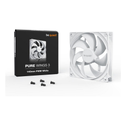 140x140x25mm Pure Wings 3 PWM Hvid