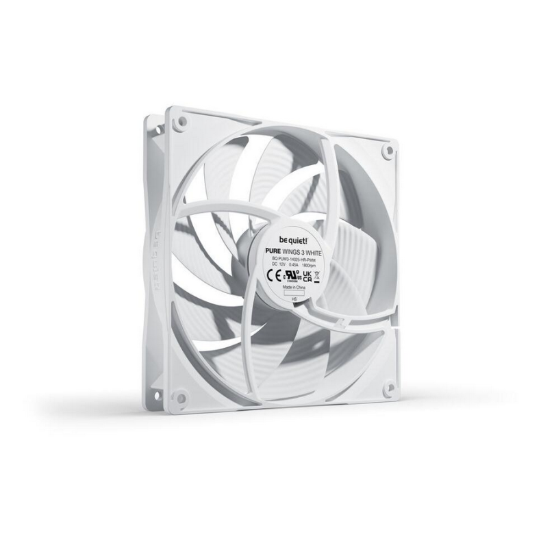 140x140x25mm Pure Wings 3 PWM Hvid HS