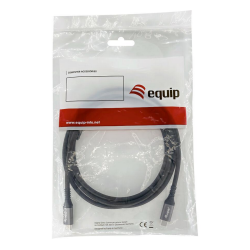 USB 4.0 Gen 2x2 C Han /Han USB 2m sort