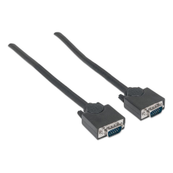 1,8M MH VGA KABEL HAN/HAN,  sort