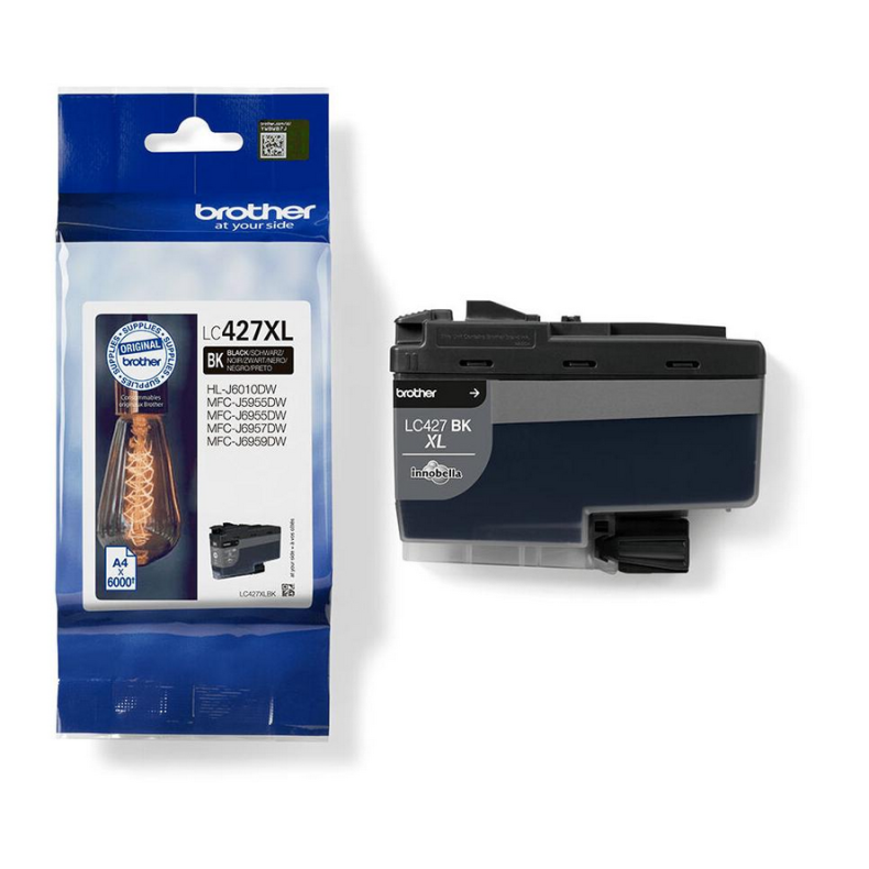 Brother LC427XLBK Ink Cartridge, Black