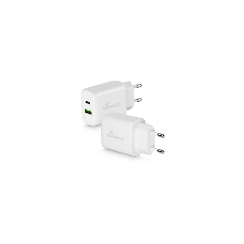 2-port 25W Charger USB C / A