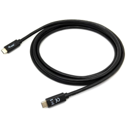 USB 3.2 C Han /Han USB 3.2 C 2m sort