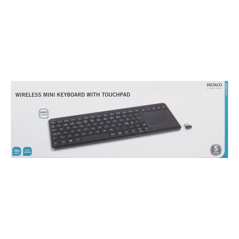 Wireless mini kb, USB nano, nordic u/bat