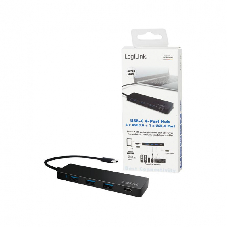 USB 3.1 HUB 3+1-port Type-C