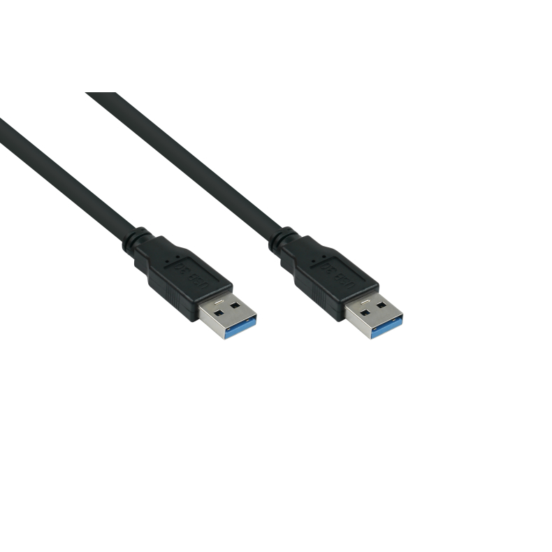 5 m USB 3.0 Kabel A/A Han-Han AWG28