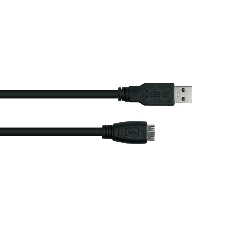 USB 3.0 kabel A-Han - micro B han 3M
