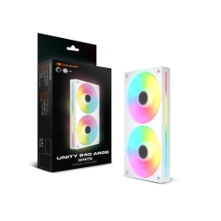Cougar Unity 240 ARGB Front Blade Hvid
