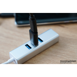 USB 3.1 A HAN til USB C Hun