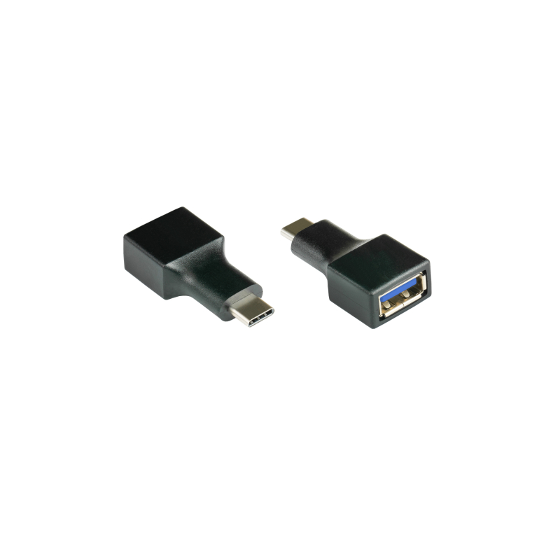 USB-C 3.1 HAN til USB 3.0 HUN sort