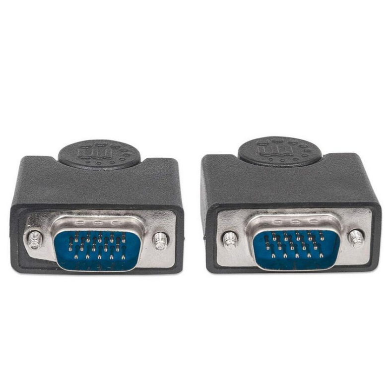 3,0 M HQ VGAKABEL HD15 HAN/HAN,  sort