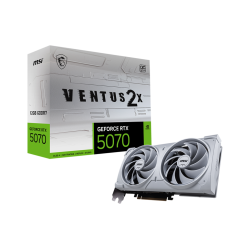 MSI RTX 5070 12GB Ventus 2x OC Hvid