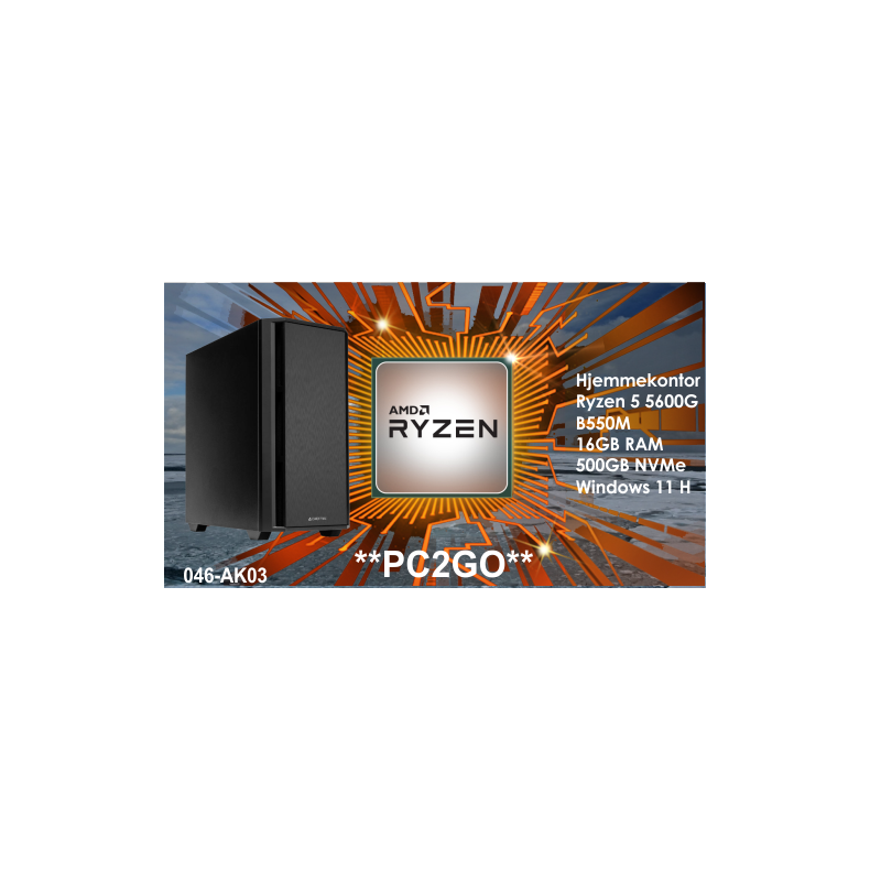 Luc Computer AK03   AMD 5600G inkl. WIN11 **PC2GO**