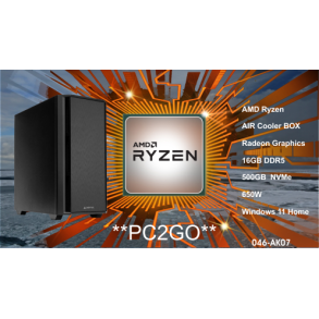 Luc Computer AK07 Ryzen 5 8500G 16GB DDR5 500GB NVMe Win 11 ** PC2GO **