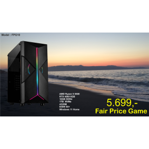 LUC Computer FPG10 Ryzen 5 5500 16GB 1TB NVMe RTX 4060 m/Win **PC2GO**