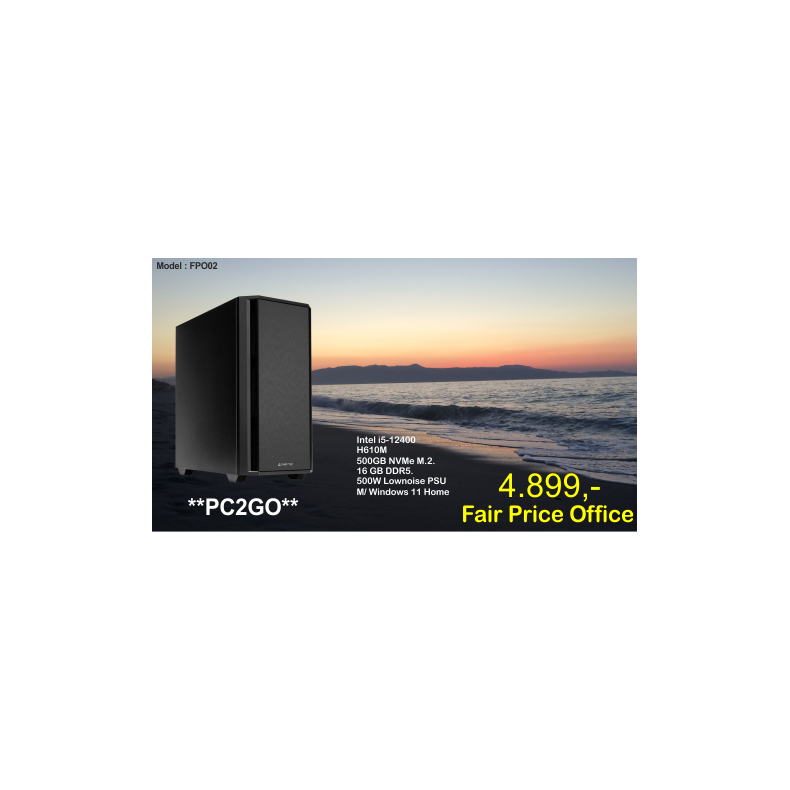 Luc Computer FPO02  i5-12400,16GB Win11 **PC2GO**