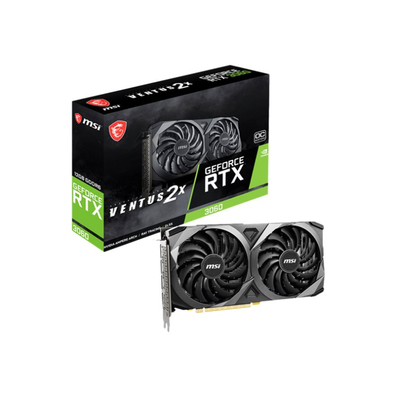 MSI RTX 3060 VENTUS 2X 12GB OC GDDR6