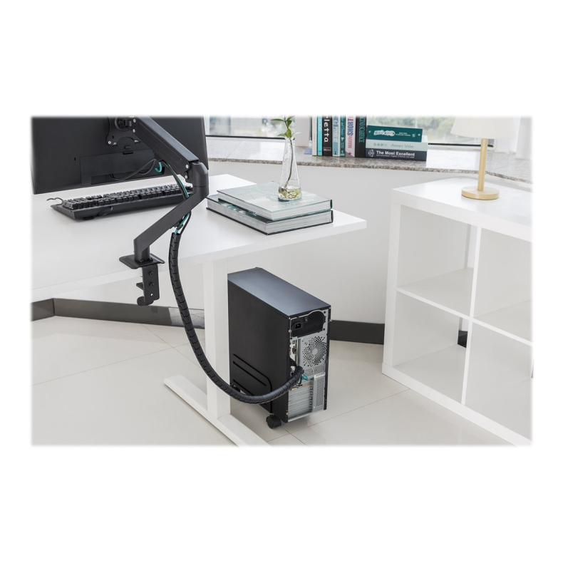 Spiral kabelskjuler - 5m / �30mm Sort