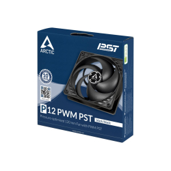 P12 PWM Black 120mm, PWM PST, Black