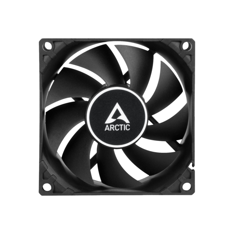 Arctic F8 Black 80mm, Low Noise