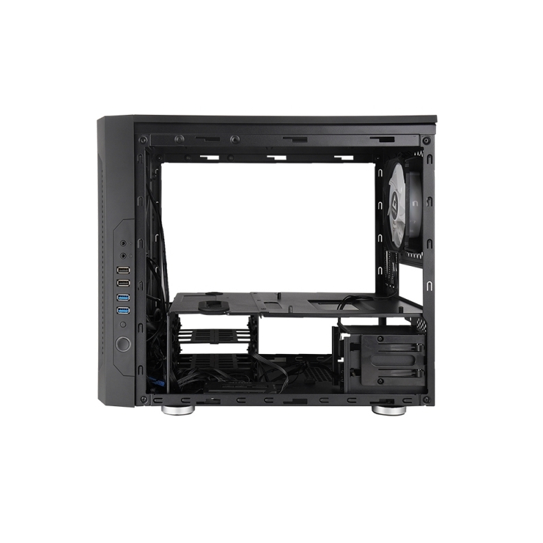 Chieftec MIDI CUBE CI-02B-OP (B) u/PSU