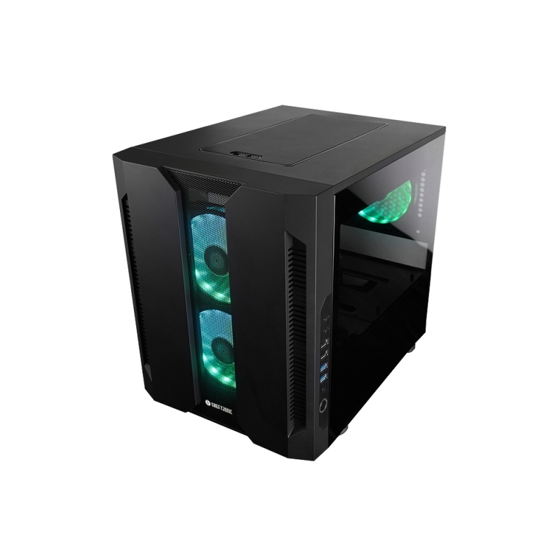 Chieftec MIDI CUBE CI-02B-OP (B) u/PSU