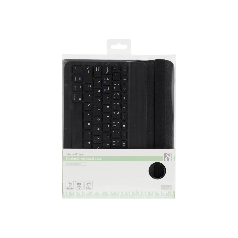 Fodral og Bluetooth tastatur til 10