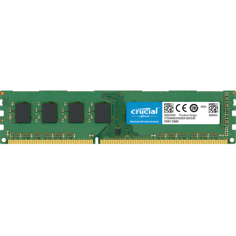 8GB Crucial DDR3 PC1600 CL11 bulk