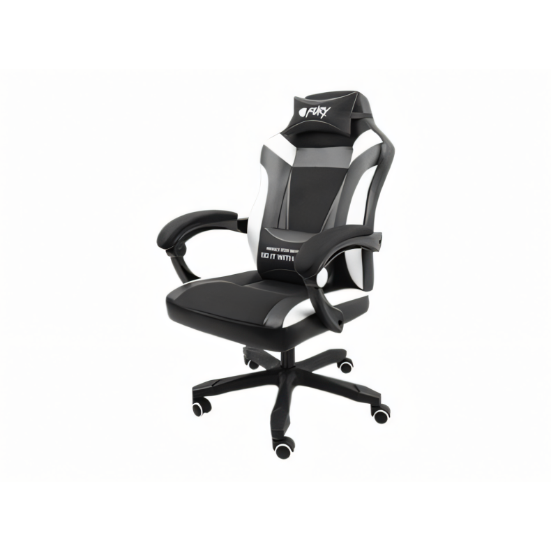 Fury Avenger M Gamer Stol Sort Hvid