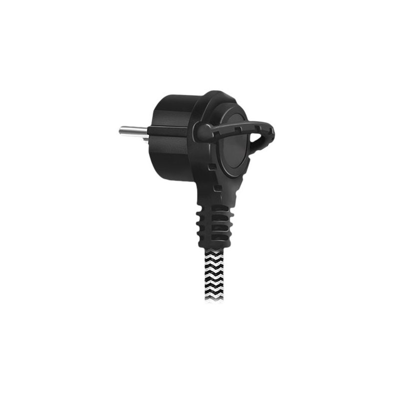 Str�mskinne, 1,5m, 3 stik sort