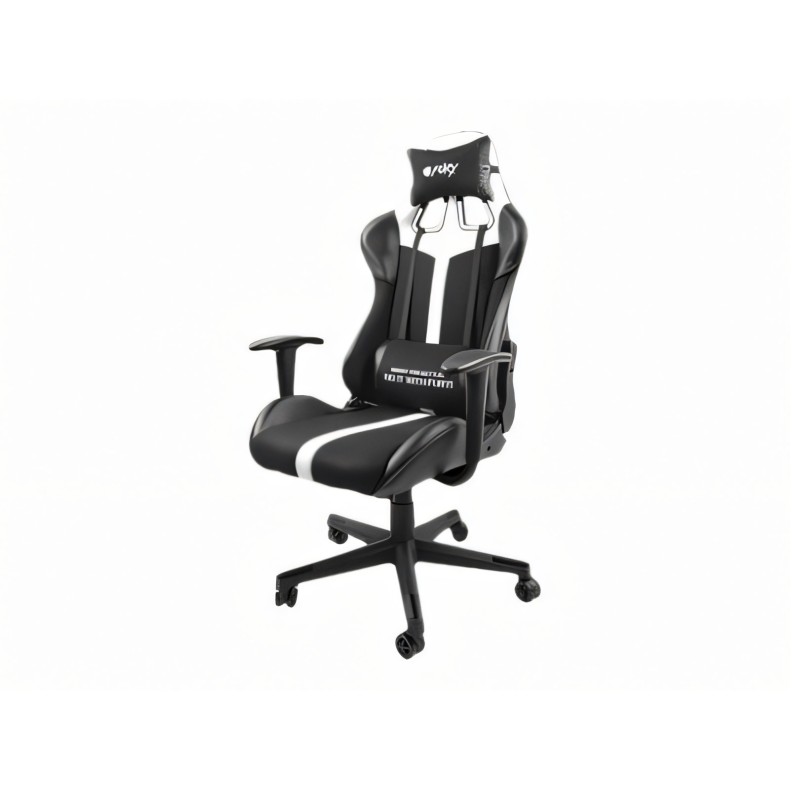Fury Avenger XL Gamer Stol Sort Hvid