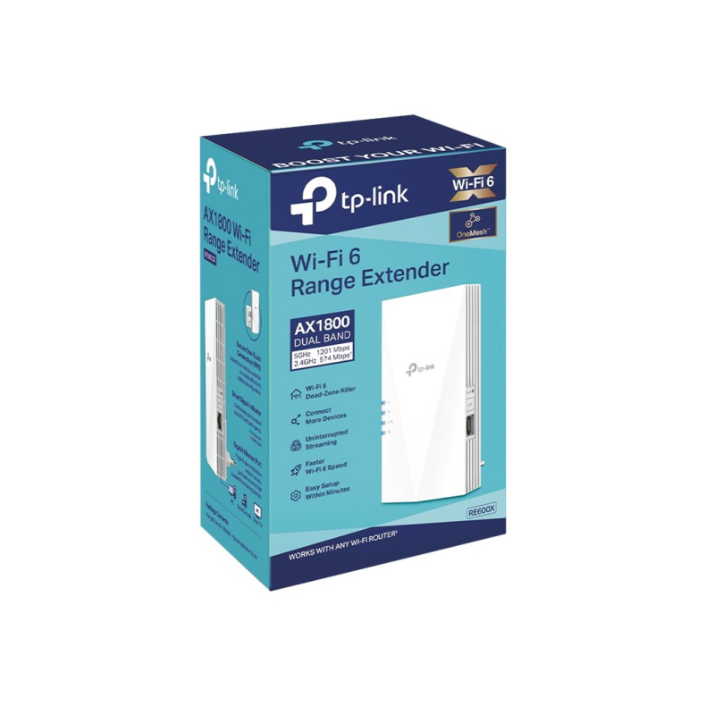 WIFI6 - AX1800 Dual Band Extender