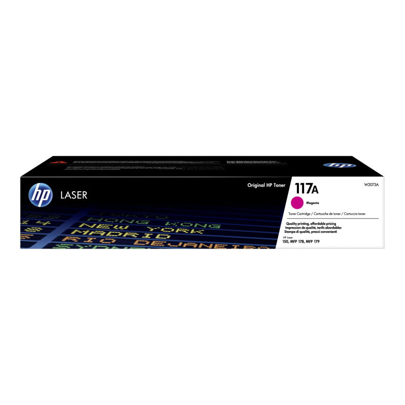 HP 117A Toner Magenta   W2073A