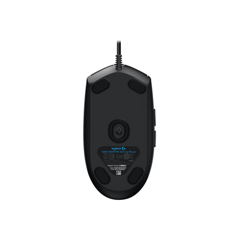 Logitech G203 Lightsync sort