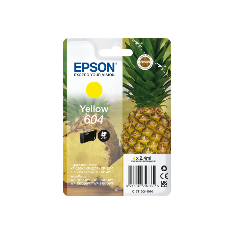 Epson 604 Gul