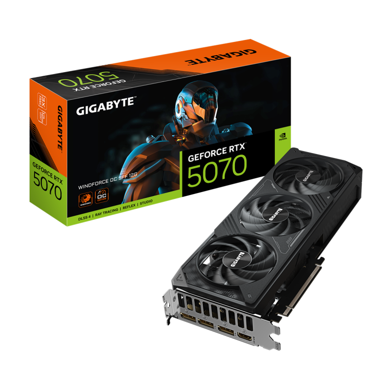 Gigabyte RTX 5070 Windforce OC 12GB