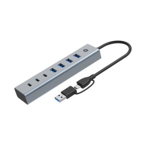 7-Port USB 3.2 HUB  Alu