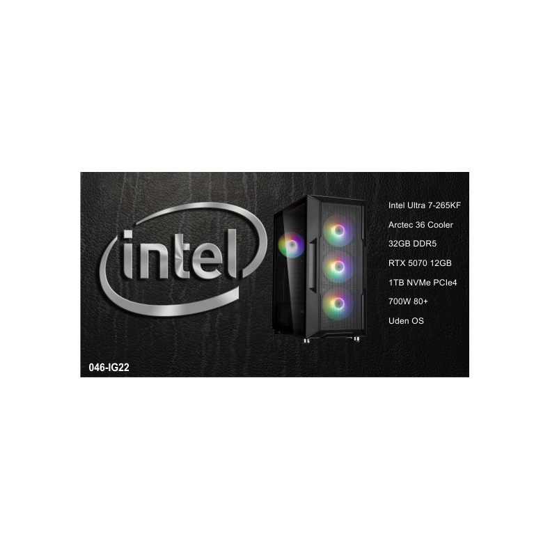 Luc Computer IG22 Intel Ultra 7  265KF 32GB DDR5 RTX 5070