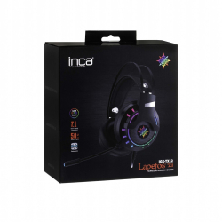 INCA Headset 7.1 Surround RGB/Vibr./USB Sort